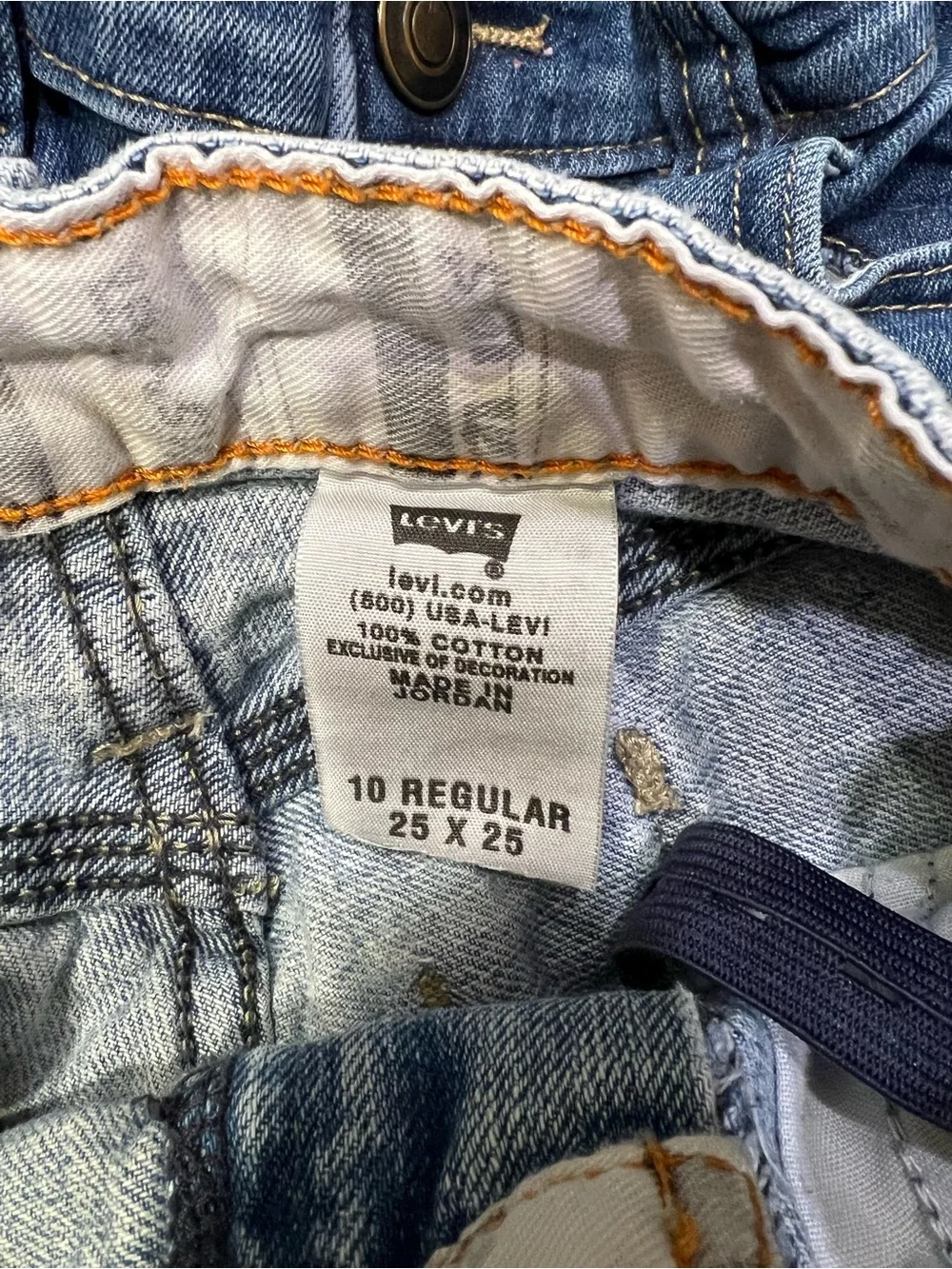 Levi's Light Blue Relaxed Wide-Leg Jeans